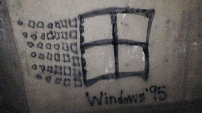 ¿Qué había debajo de este graffiti que se volvió viral en las redes?