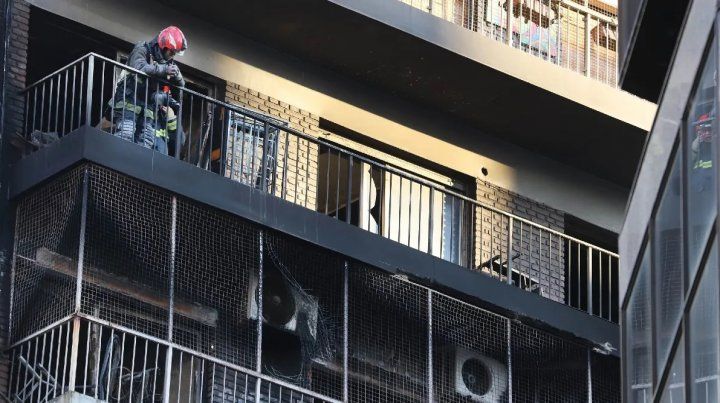Incendio en Recoleta: el fiscal cree que fue accidental