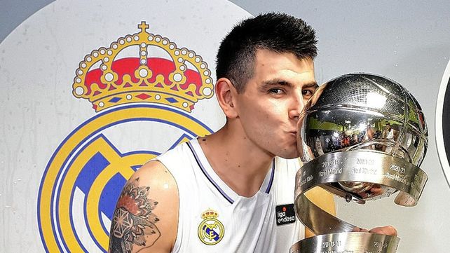 Gabriel Deck volvió a sumar un título con Real Madrid