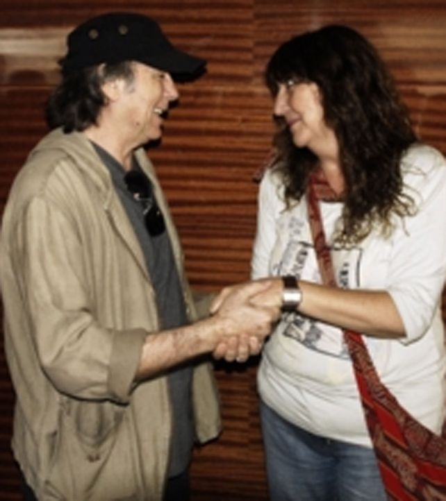 Serrat y Stella Hern&aacute;ndez