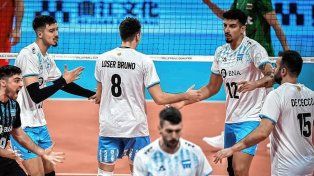 Argentina volvió al triunfo ante Bulgaria en el Preolímpico de China