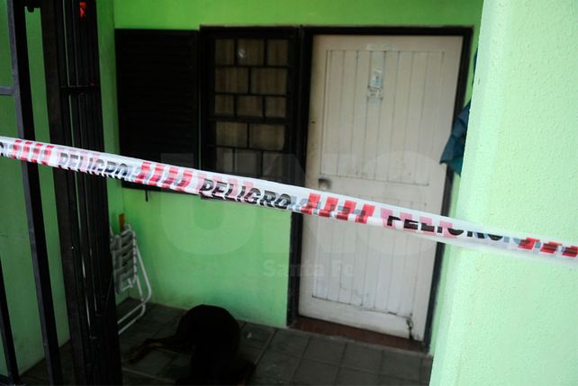 En barrio El Pozo. El crimen ocurrió el domingo a la tarde. UNO de Santa Fe/Juan M. Baialardo
