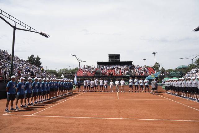 El Jockey Club de Rosario tuvo el honor de ser sede de la Copa Davis