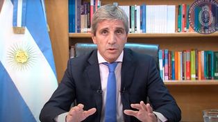Ajuste selectivo. El ministro de Economía, Luis Caputo.