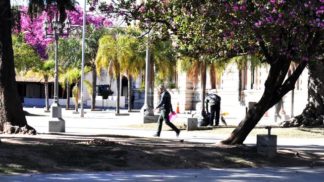 Después de la lluvia y las nubes, jueves soleado en la ciudad de Santa Fe