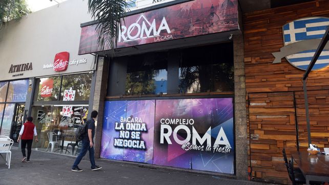 El lugar. El boliche donde fue baleado el jueves un chico de 18 años. Hoy imputarán a los acusados de atacarlo.