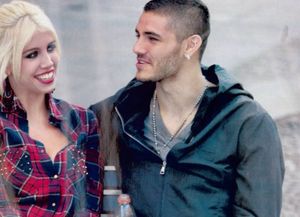 ¡Esa boquita! El caliente beso de Wanda Nara a Mauro Icardi
