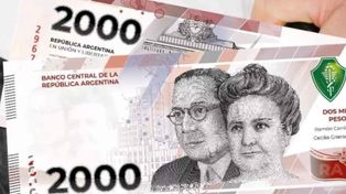 Proponen modificar el diseño del billete de $2.000 para evitar confusiones con el de $10.000