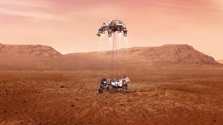 La nave de la NASA arribó a la superficie de Marte