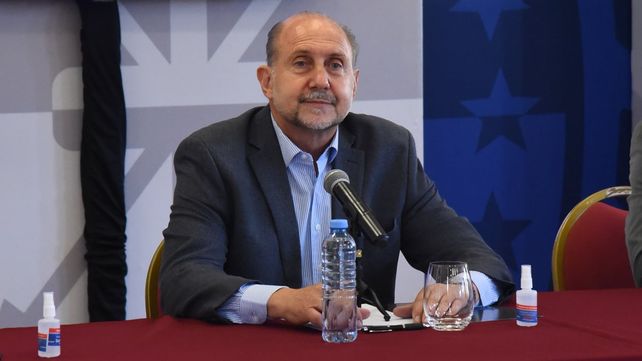 El gobernador Omar Perotti