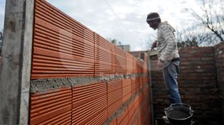 En un año, la construcción generó 1.325 nuevos puestos de trabajo