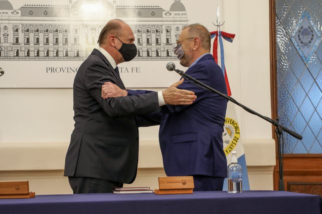 Omar Perotti y Marcos Corach