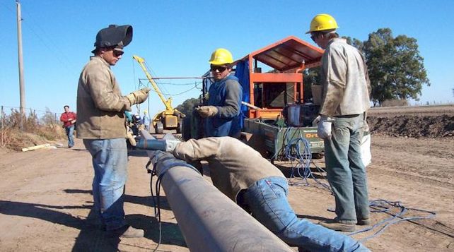 Inicio. Los primeros pasos ya se están dando en la localidad de San Justo. La obra tiene un plazo de 22 meses