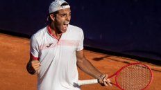 Fran Cerúndolo concretó hoy la mejor actuación de su carrera ante Benoit Paire. Fran Cerúndolo concretó hoy la mejor actuación de su carrera ante Benoit Paire.
