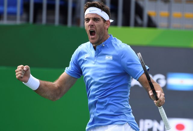 El tenista argentino Juan Martín Del Potro.