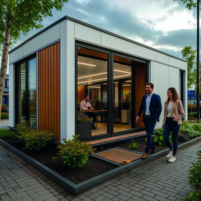 Colonia: viviendas modulares transportables en Santa Fe
