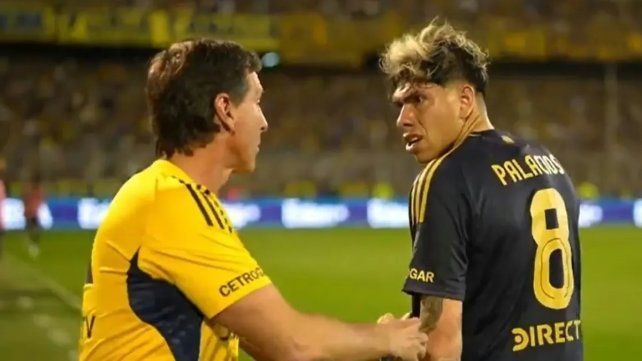 ¿Por qué siempre salgo yo?: el enojo de Palacios en Boca con Russo que genera revuelo
