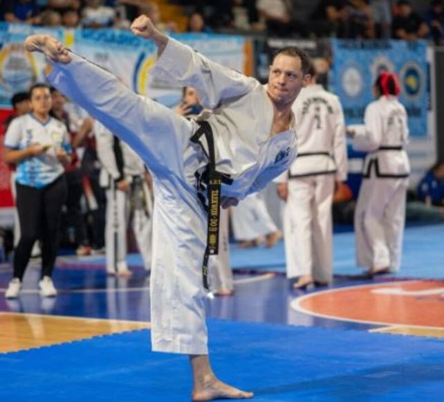 Sergio Echevarría disputará su tercer mundial de taekwondo.&nbsp;