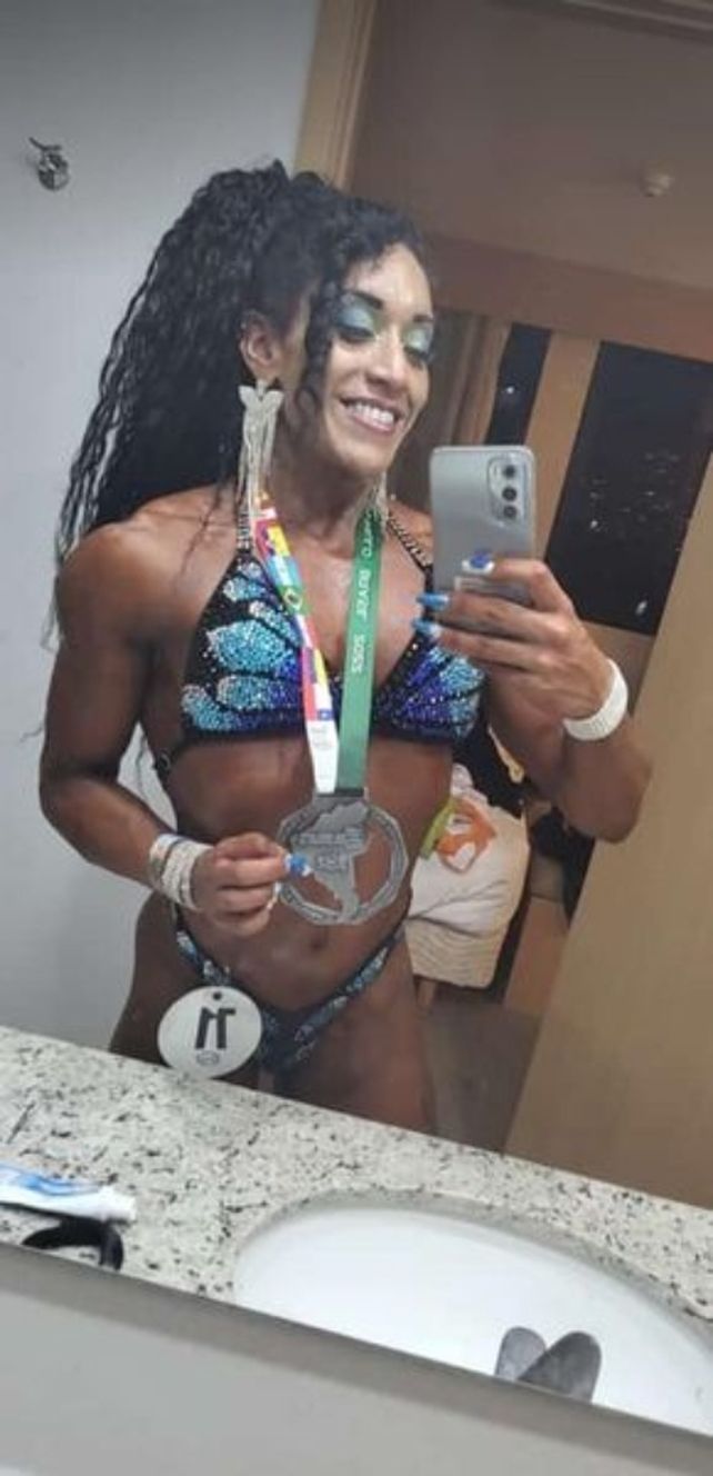 Una fisicoculturista argentina murió en Brasil minutos después de ser premiada subcampeona