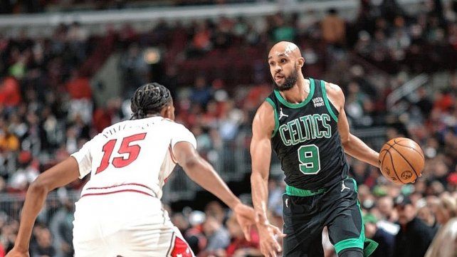 Boston Celtics añadió un nuevo triunfo ante Chicago Bulls para seguir como el mejor de la NBA. Boston Celtics añadió un nuevo triunfo ante Chicago Bulls para seguir como el mejor de la NBA.