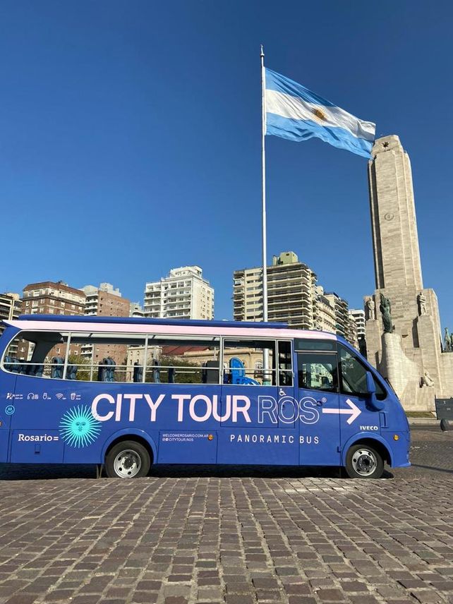 Atractivo. El bus a cielo abierto tendrá pases gratuitos para los turistas que se alojen al menos dos noches en Rosario.