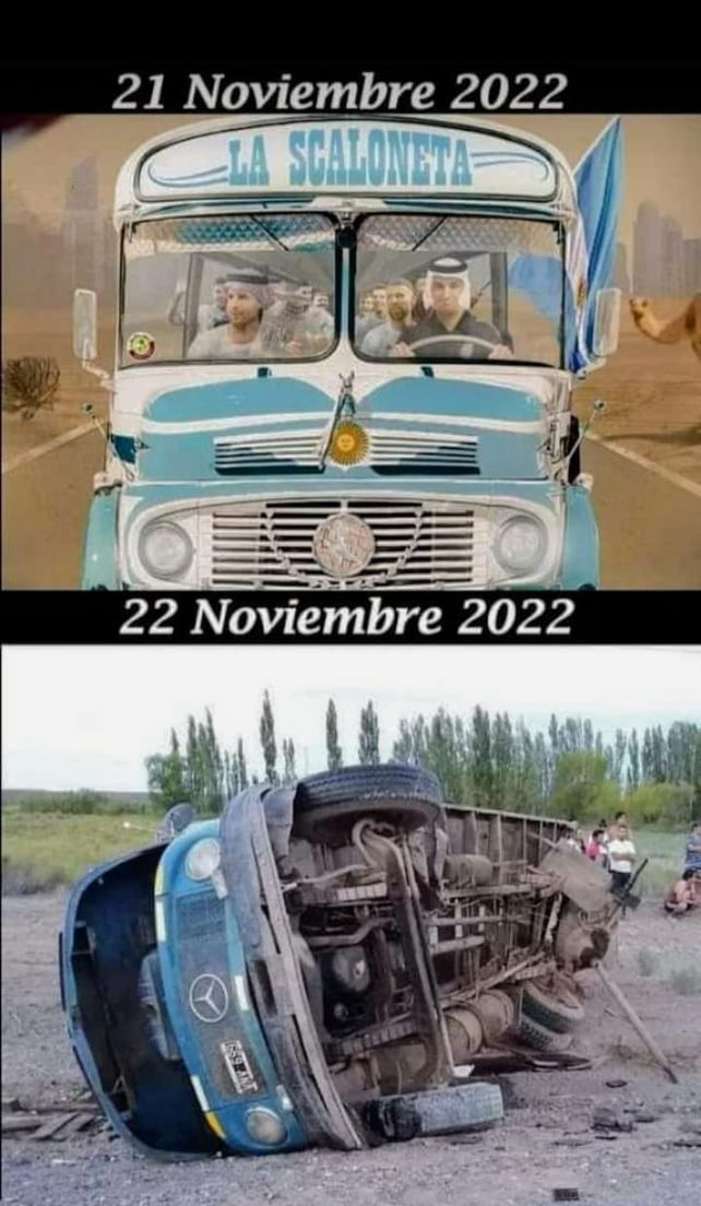 Los memes, lo único que hizo que los hinchas se rían tras la derrota con Arabia