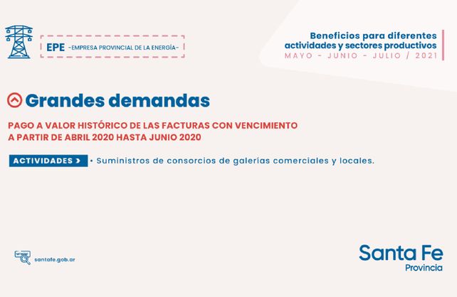 Beneficios para sectores comerciales y productivos para pagar la luz y el agua