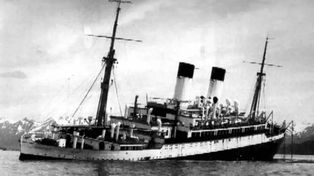 El 22 de enero de 1930 en el canal de Beagle el Monte Cervantes quedó varado. Una piedra sumergida le provocó la apertura de la proa.