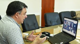 El intendente de Concepción del Uruguay, Martín Oliva, junto a su par de Paraná, Adan Bahl, coordinan los encuentros.