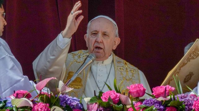 En su mensaje de Pascua, el Papa advirtió por las consecuencias de la guerra en Ucrania