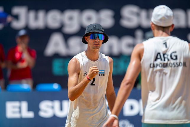 Tomás Capogrosso será la figura de la cuarta etapa del Circuito Argentino de Vóley Playa en La Florida.