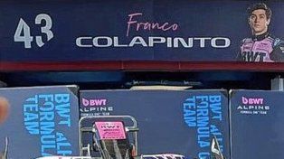 Franco Colapinto tiene todo preparado por Alpine para su debut en Imola.