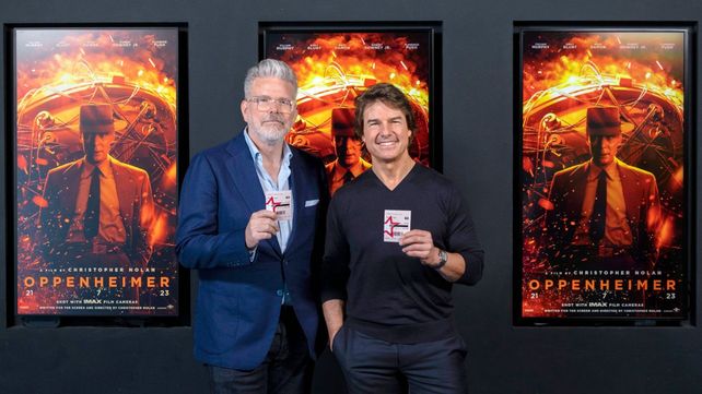 Tom Cruise fue al cine a bancar a las películas que competirán contra la suya.&nbsp;
