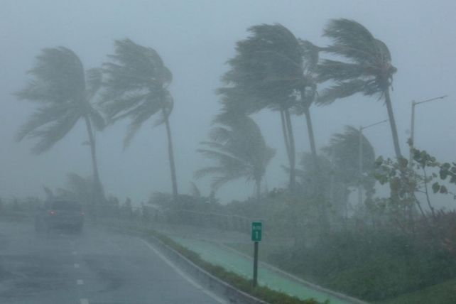 El peor momento de Irma en Miami