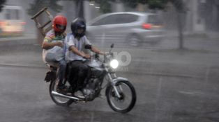 Están vigentes alertas y avisos a corto plazo por tormentas en Santa Fe