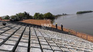 Frente a El Niño, el Gobierno provincial acelera las obras hídricas en zonas de riesgo: el terraplén Garello alcanzó un 75% de ejecución