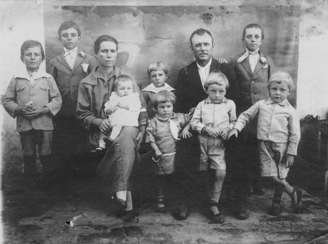Retrato de una de las tantas familias que llegaron a la ciudad desde el Viejo Continente.Fuente: Museo de la Ciudad.
