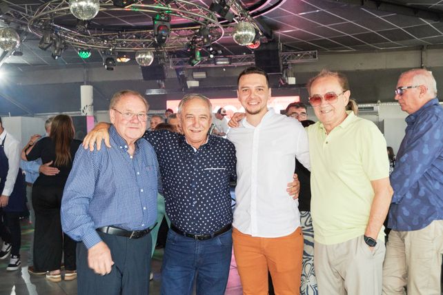 Francisco Castillón, Horacio Niccia, Emiliano Giordani y Ezequiel Silva