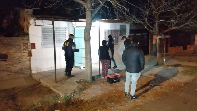 El crimen de Nahuel Alejandro Cantero se produjo alrededor de la 1.05 de este viernes en una vivienda ubicada en calle 2144 número 6953