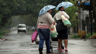 El fenómeno conocido como tormenta de Santa Rosa llegaría a la ciudad en las últimas horas del viernes