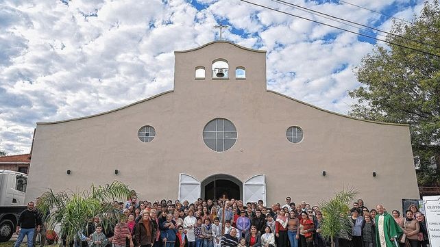 Paraná: nueva campana para la parroquia Cristo Peregrino