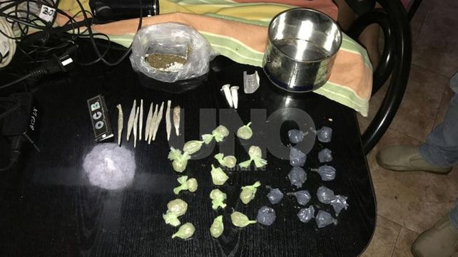 Romang: guardaban droga hasta en un tablero de ajedrez