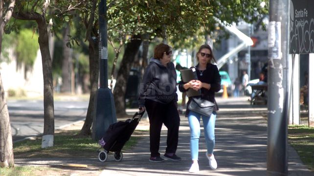 Mañana de lunes fresca y húmeda en la ciudad de Santa Fe