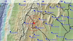 Se registró un sismo de magnitud 5,7 en La Rioja, sin reportes de daños o heridos