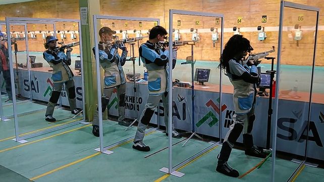 El equipo argentino de Tiro