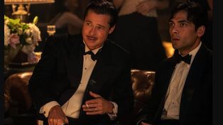 Pitt interpreta a una estrella del cine mudo y el mexicano Daniel Calva a un latino en ascenso.