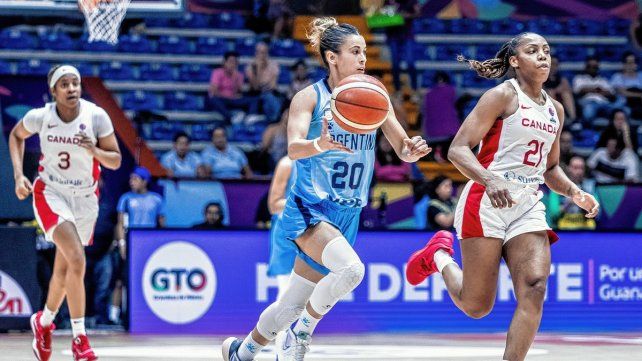 Argentina perdió contra Canadá y se quedó afuera de la AmeriCup en los cuartos de final.