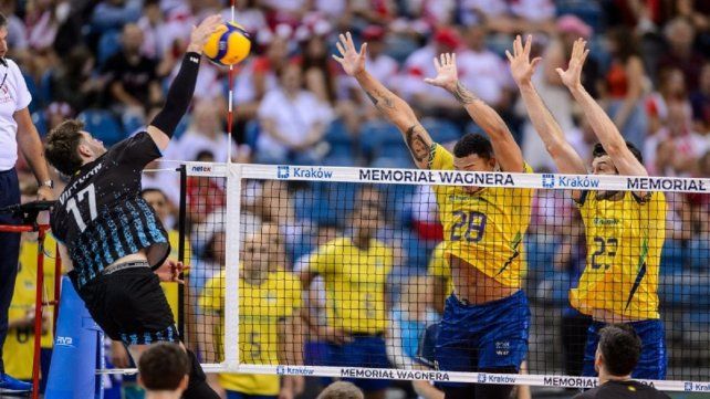 La Selección Argentina le ganó 3-0 a Brasil con gran aporte de Luciano Vicentín.