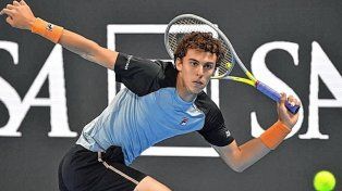 Cerúndolo sufrió la primera caída del año en Challenger de Concepción