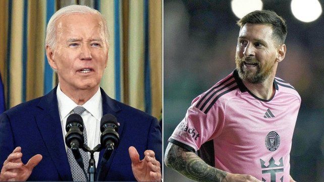 Biden le entregará a Messi la Medalla Presidencial de la Libertad.